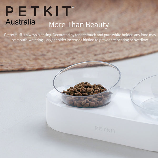 PETKIT FRESH NANO-15° ADJUSTABLE CAT FEEDING BOWL-DOUBLE
