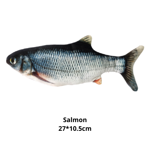 Cat USB Rechargeable Dancing Fish Electric Toy