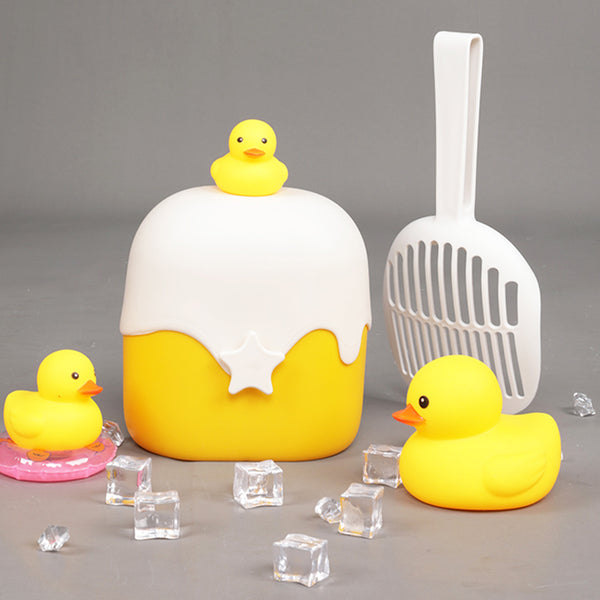 Tinypet Ice Cream Cat Litter Scoop + Holder Set