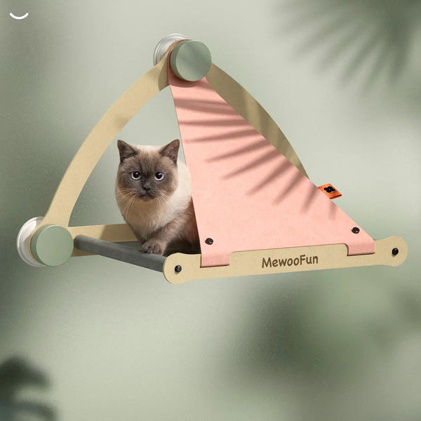 Mewoofun Cat Window Hammock Bed