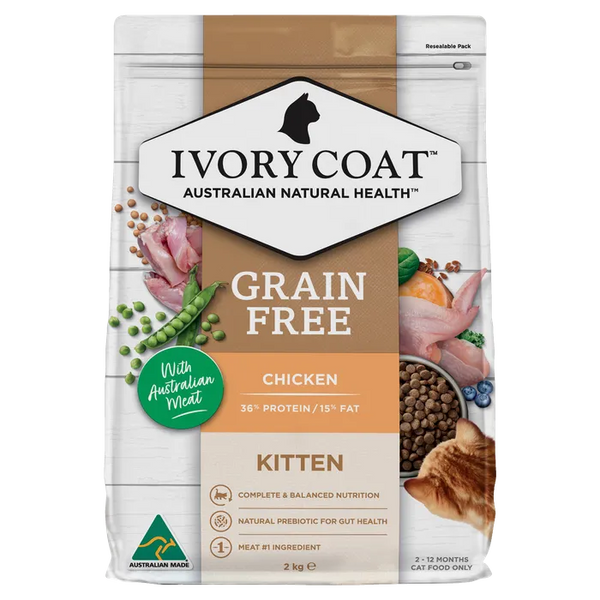 IVORY COAT KITTEN GRAIN FREE CHICKEN