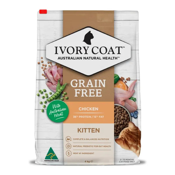 IVORY COAT KITTEN GRAIN FREE CHICKEN