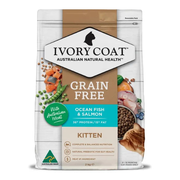 IVORY COAT KITTEN GRAIN FREE OCEANFISH & SALMON