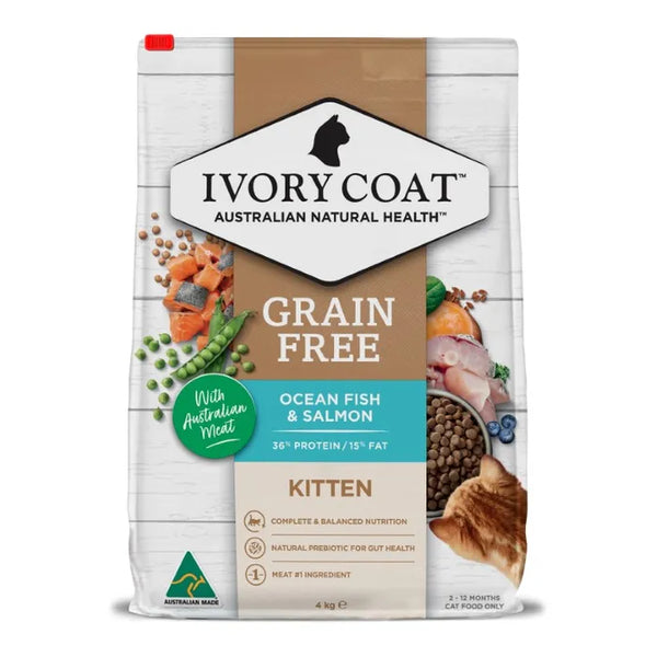 IVORY COAT KITTEN GRAIN FREE OCEANFISH & SALMON