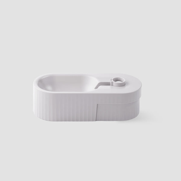 PIDAN DUAL BOWL FOR DOGS – GREY