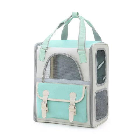 Pet Backpack Carrier Green