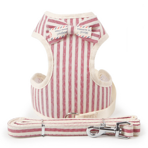 Pet Korean Style Bowknot Harness and Leash