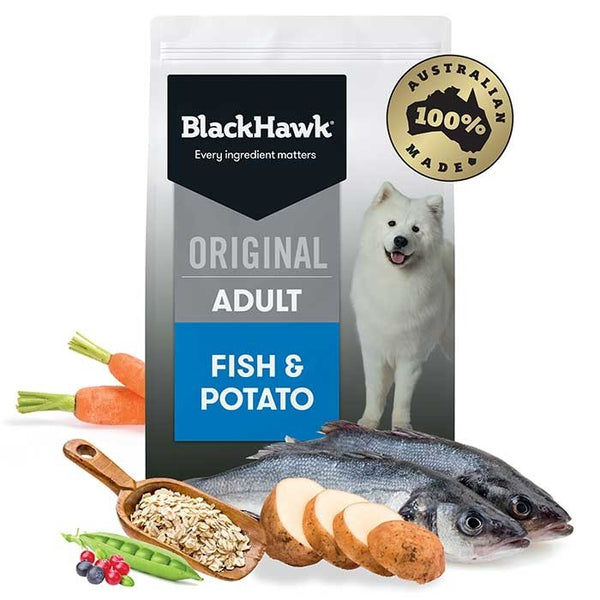 Black Hawk Original Dog Food Fish & Potato - 3kg