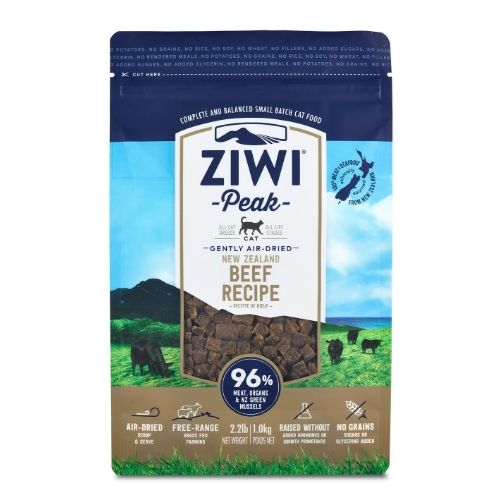 Ziwi Peak Air-Dried Cat Food - Beef 1kg