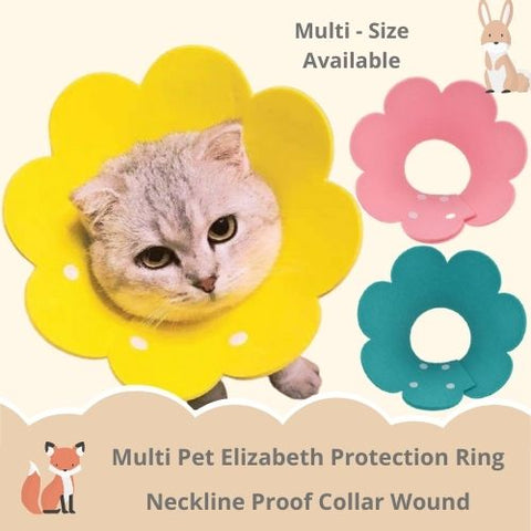 Pet Adjustable Soft Healing Cone Elizabethan Collar