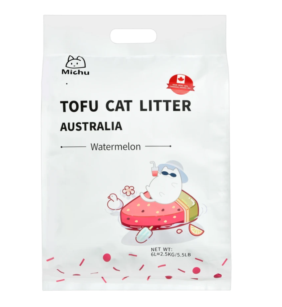 Furrytail Michu Natural Clumping Tofu Cat Litter 2.5kg/6L