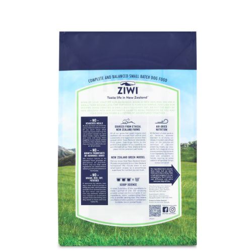 Ziwi Peak Air-Dried Dog Food - Tripe & Lamb 2.5kg