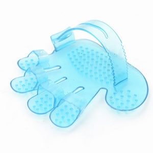 Grooming Glove Rubber Bath Brush Comb