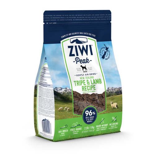 Ziwi Peak Air-Dried Dog Food - Tripe & Lamb 1kg