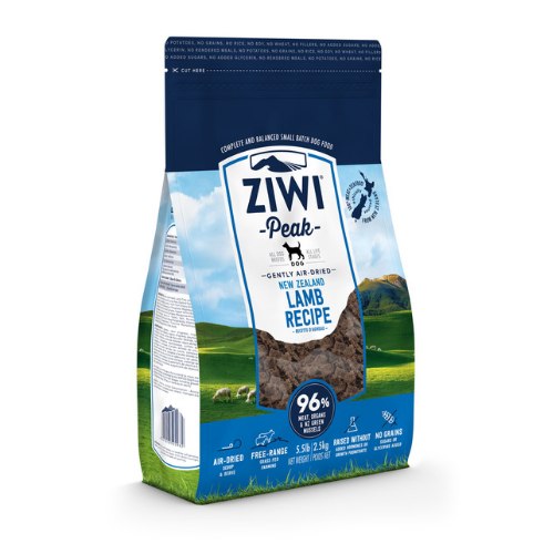 Ziwi Peak Air-Dried Dog Food - Lamb 2.5kg