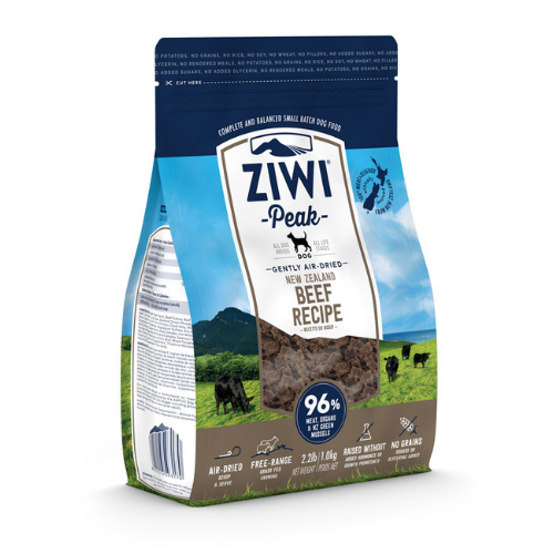 Ziwi Peak Air-Dried Dog Food - Beef 1kg