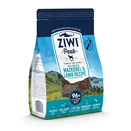 Ziwi Peak Air-Dried Dog Food - Mackerel & Lamb 1kg