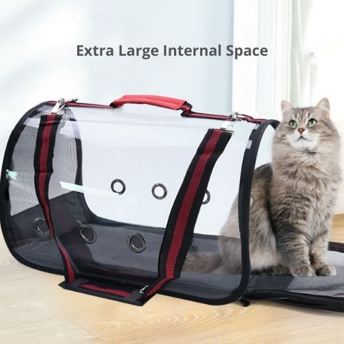 Pet Carrier Foldable Transparency Travel Capsule