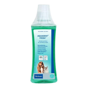 Virbac Aquadent Fresh Water Additive For Dog & Cats Dental Care 250ml