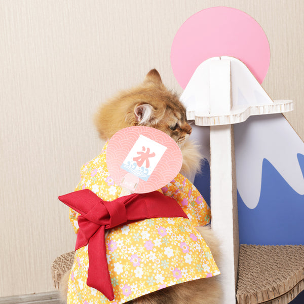 PURLAB Summer Kimono Pet Costume