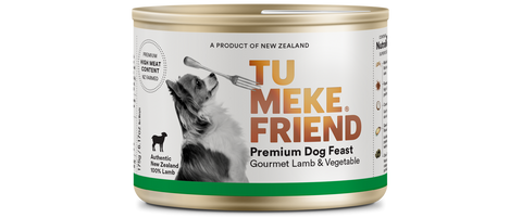 TU MEKE FRIEND Canned Premium Dog Feast Gourmet Lamb & Vegetable 175G