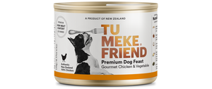 TU MEKE FRIEND Canned Premium Dog Feast Gourmet Chicken & Vegetable 175G