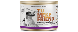 TU MEKE FRIEND Canned Premium Dog Feast Gourmet Venison & Vegetable 175G