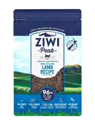 Ziwi Peak Air-Dried Cat Food - Lamb 1kg