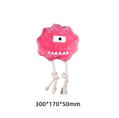 HONEYCARE Dog Squeaky Toy - Oba Monster
