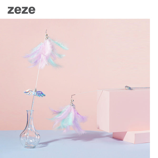 ZEZE Fairy Feather Teaser Wand