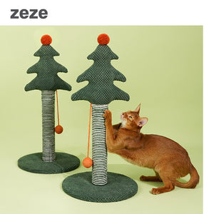 ZEZE Pine Tree Scratching Post