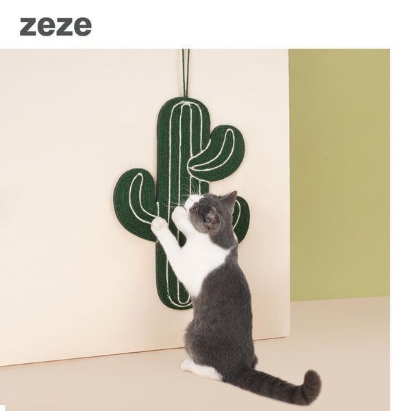 ZEZE Cactus Cat Scratching Pad