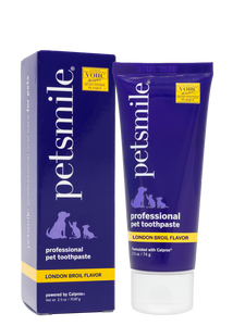 PETSMILE Professional Pet Toothpaste - London Broil Flavor - Small