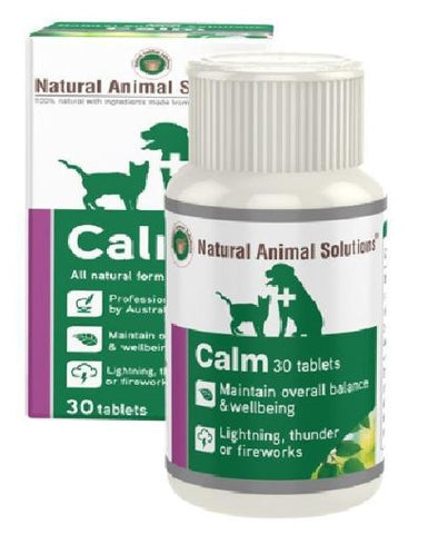 Natural Animals Solutions Calm 30 Tablets