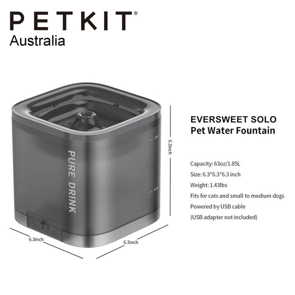 PETKIT SOLO WATER FOUNTAIN - GREEN