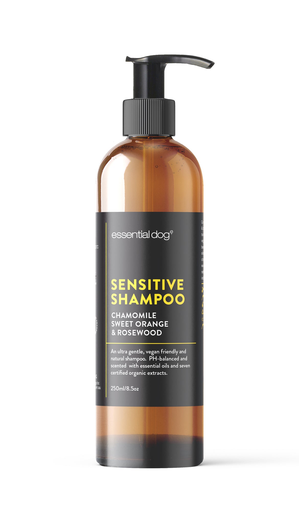 Essential Dog Sensitive Dog Shampoo Chamomile, Sweet Orange & Rosewood 250ml