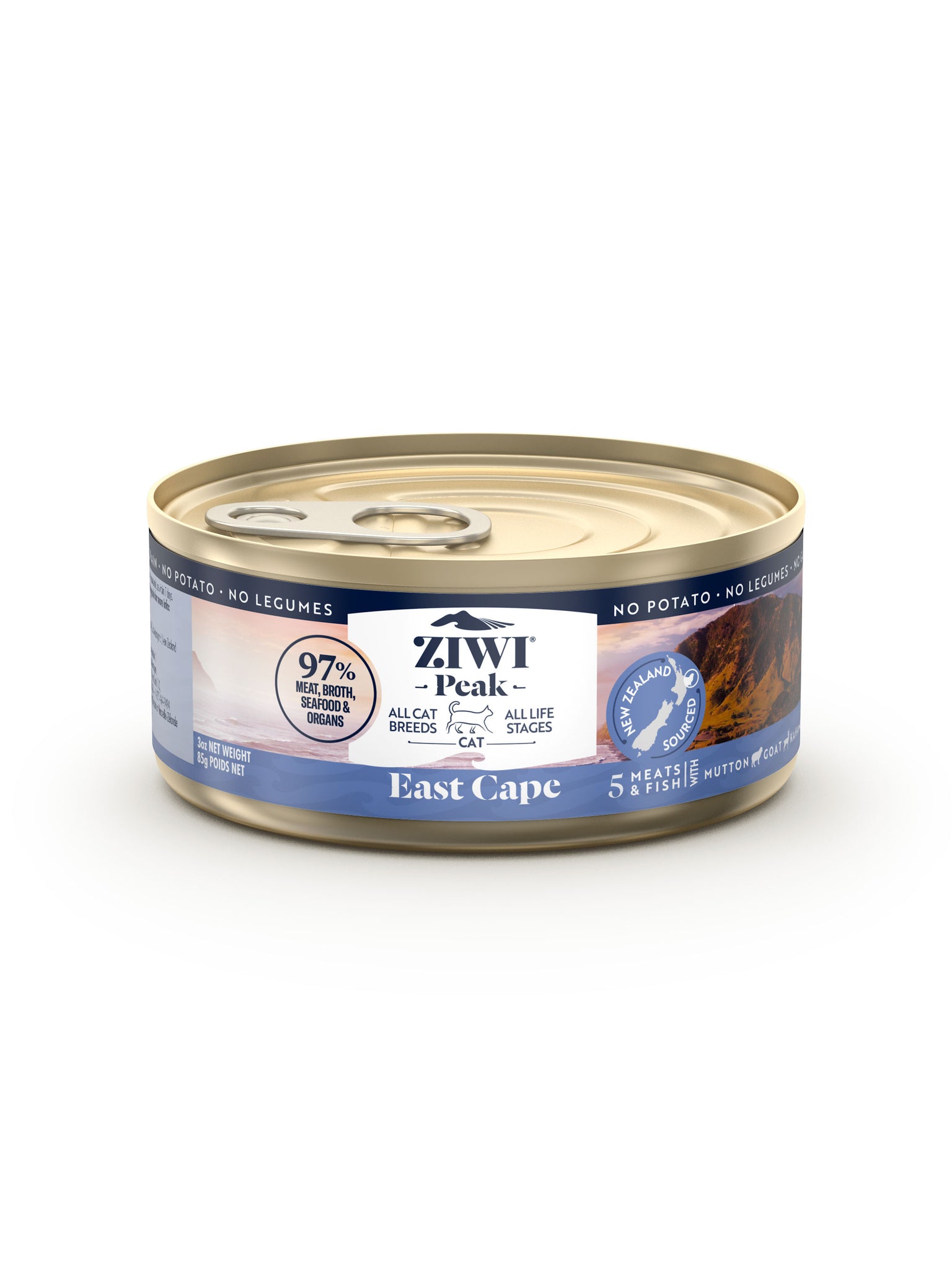 Ziwi Peak Provenance Canned Cat Food - East Cape 85g