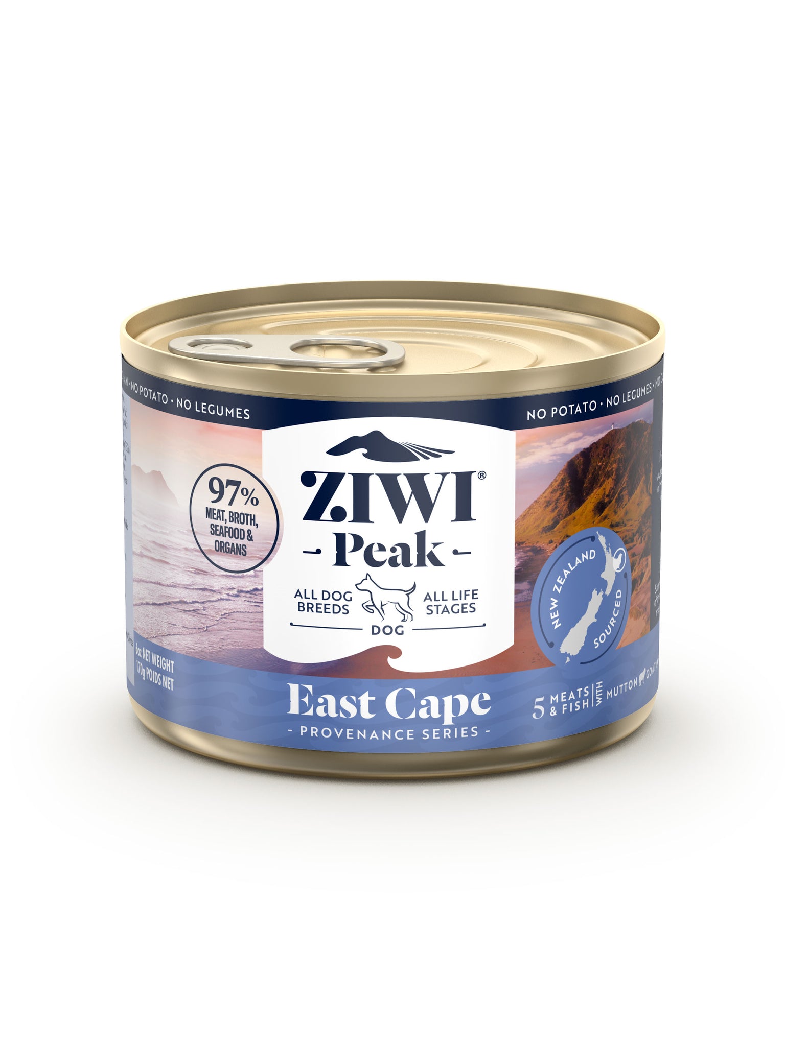 Ziwi Peak Provenance Dog Canned Wet Food - East Cape 170g
