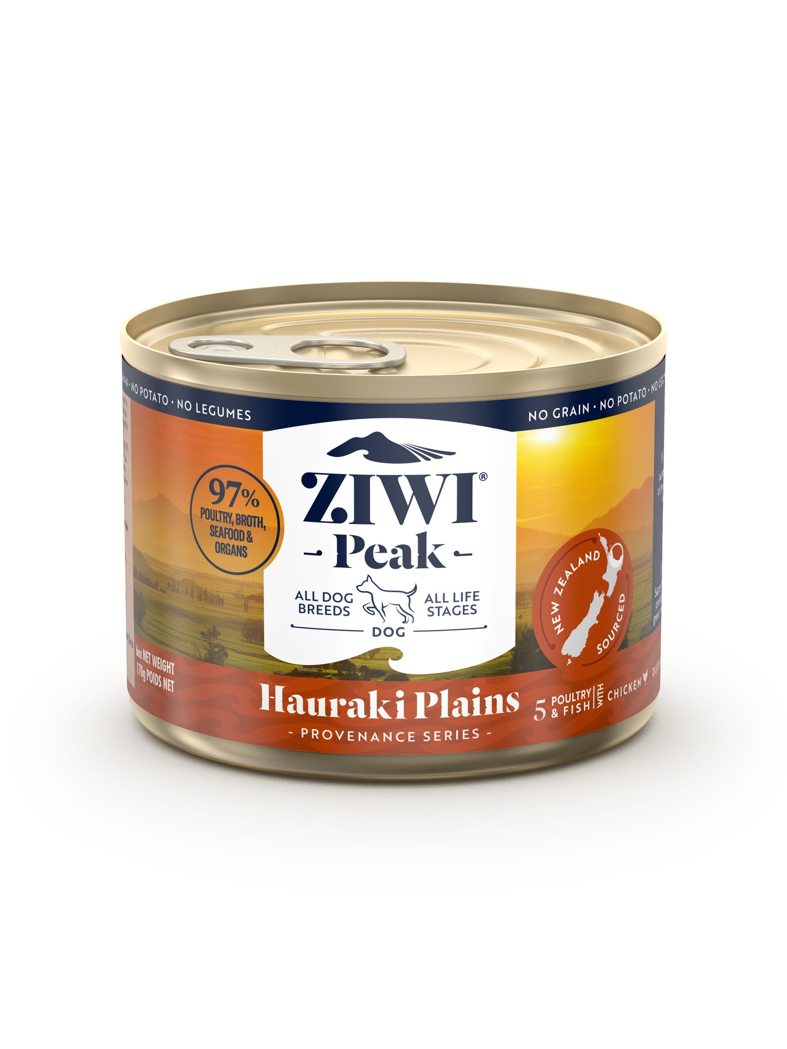 Ziwi Peak Provenance Dog Canned Wet Food - Hauraki Plains 170g