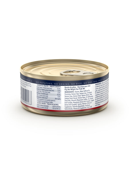 Ziwi Peak Cat Canned Wet Food - Venison 85g