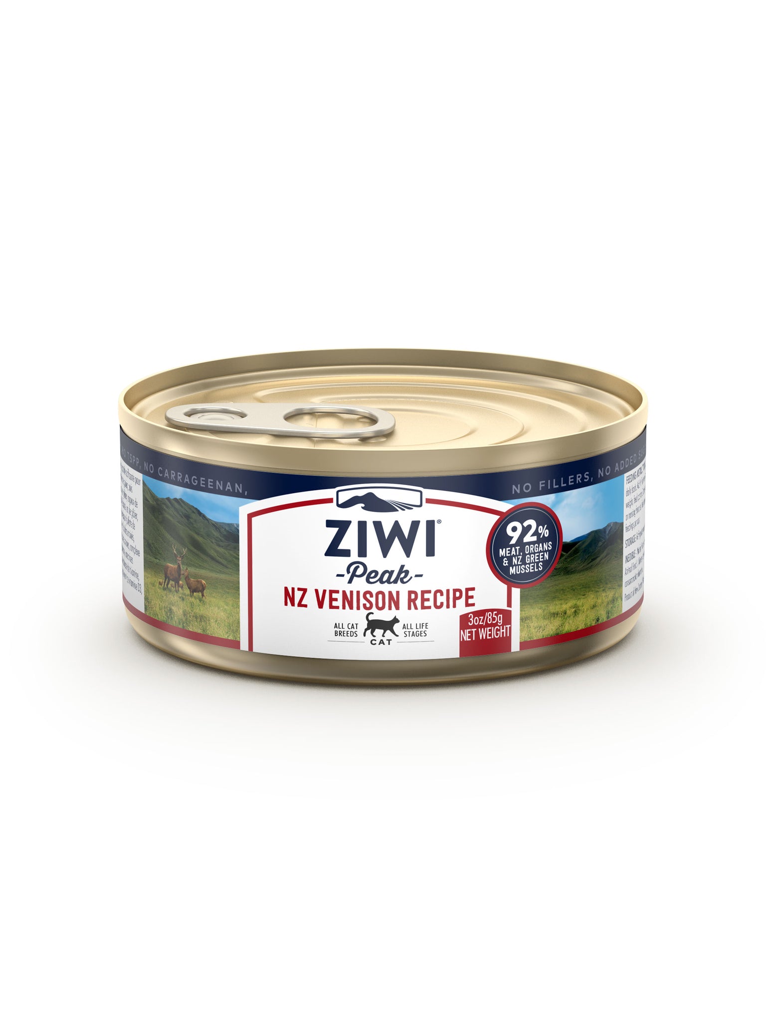 Ziwi Peak Cat Canned Wet Food - Venison 85g