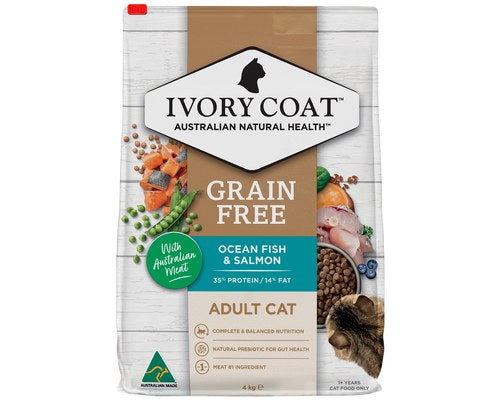 IVORY COAT ADULT CAT GRAIN FREE OCEAN FISH & SALMON